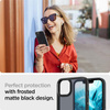 Spigen Ultra Hybrid - Coque pour iPhone 13 (Noir givré mat)