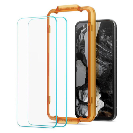Spigen Alm Glas.TR 2-Pack - Verre trempé pour Google Pixel 8A (2 pcs.) (Transparent)