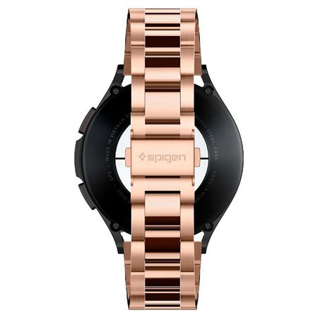 Spigen Modern Fit szalag - karkötő Samsung Galaxy Watch 4 / 5 / 5 Pro / 6 (rózsaszín arany)