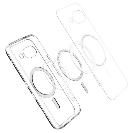 Spigen Ultra Hybrid MagSafe - tok a Google Pixel 9a készülékhez (fehér)