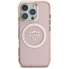 Guess IML Metal Mountain Logo MagSafe - tok iPhone 16 Pro készülékhez (rózsaszín)