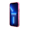 Guess Liquid Glitter Transculent 4G - Coque iPhone 14 Pro Max (Rose)