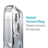 Speck Presidio Perfect-Clear + Ombre + MagSafe - iPhone 13 Hülle mit MICROBAN-Beschichtung (Clear/Fantasy Teal Fade)
