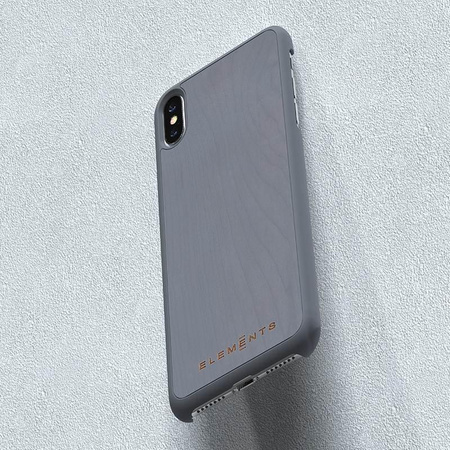 Nordic Elements Original Gefion - Wooden Case for iPhone Xs Max (Mid Grey)