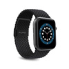 Bracelet Puro Loop - Bracelet tressé pour Apple Watch 38/40/41 mm (noir)