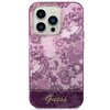 Guess Porcelain Collection - Tasche für iPhone 14 Pro Max (Fuchsia)