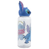 Disney Stitch - Bottiglia da 560 ml con tappo 3D della collezione Flowers
