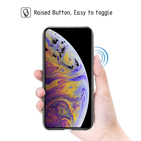 Crong Crystal Slim Cover - iPhone Xs Max tok (átlátszó)