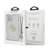 Guess 4G Big Logo Charm - Coque iPhone 12 Pro Max (gold charms)