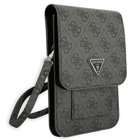 Guess Wallet 4G Triangle Logo Phone Bag (Black)