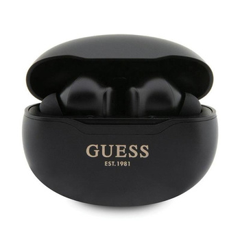 Guess True Wireless Classic EST BT5.3 - TWS casque + étui de chargement (noir)
