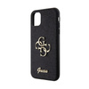 Guess Glitter Script Big 4G - iPhone 11 Case (black)