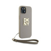 DKNY Wrist Strap Stock Logo - iPhone 15 Plus Case (beige)