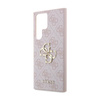 Guess 4G Großes Metall-Logo - Samsung Galaxy S24 Ultra Tasche (rosa)