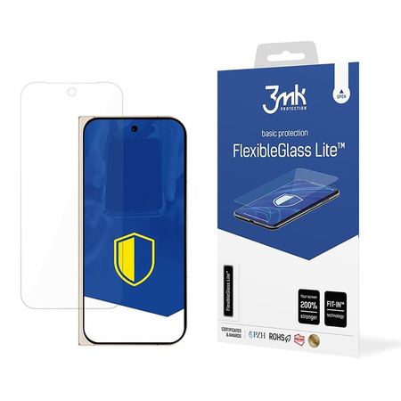 3mk FlexibleGlass Lite - Verre hybride pour Google Pixel 9 Pro Fold (avant)