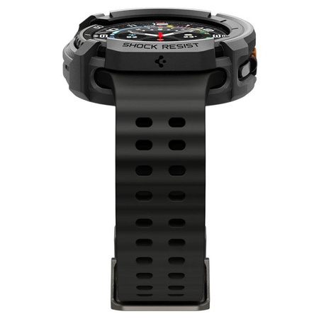 Spigen Rugged Armor – Hülle für Samsung Galaxy Watch 8 Classic 46 mm (Matte Black)