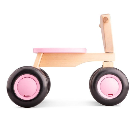 New Classic Toys - Fából készült terepkerékpár rózsaszínű