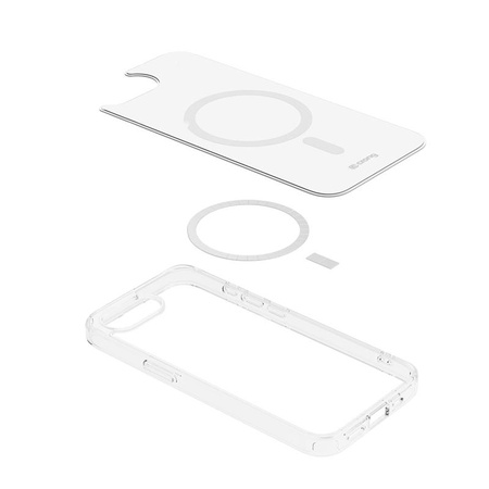 Crong Clear MAG Cover - iPhone 16e MagSafe tok (átlátszó)