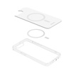 Crong Clear MAG Cover - pouzdro MagSafe pro iPhone 16e (čiré)
