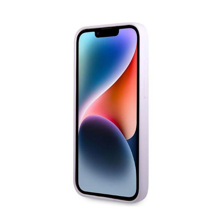Karl Lagerfeld Silikonové pouzdro NFT Ikonik - iPhone 14 Plus (fialové)