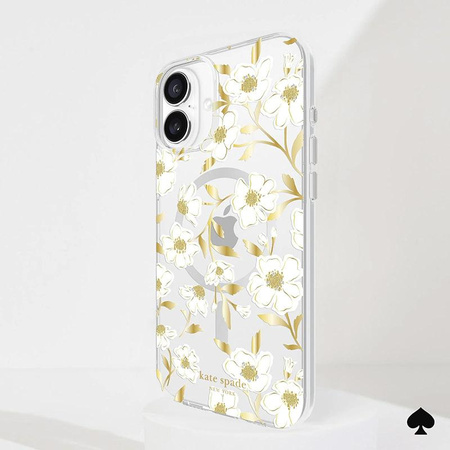 Kate Spade New York Protective Gems MagSafe - iPhone 16 Plus Case (Sunshine Floral)