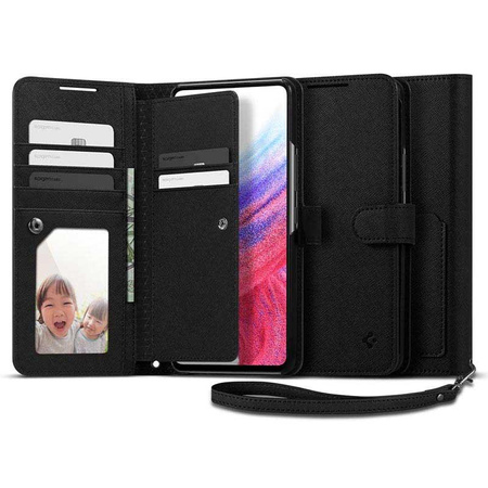 Spigen Wallet S - pouzdro pro Samsung Galaxy A53 5G (černé)