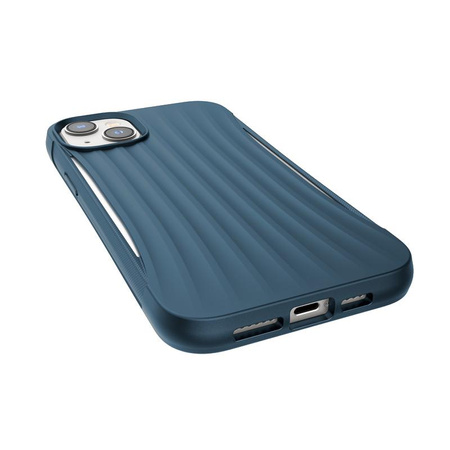 X-Doria Raptic Clutch - Biologisch abbaubare Hülle für iPhone 14 Plus (Falltest 3m) (Blau)