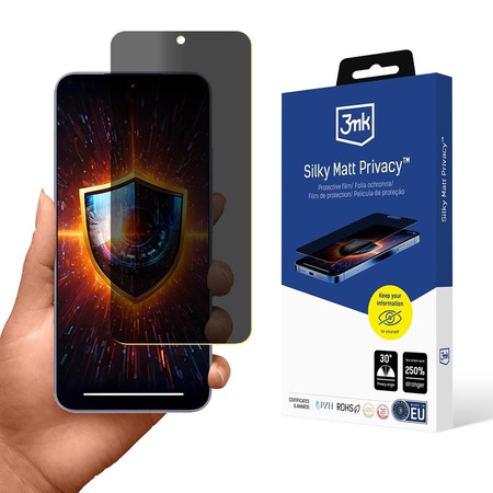 3mk Silky Matt Privacy - Matte Sichtschutzfolie für Xiaomi 15