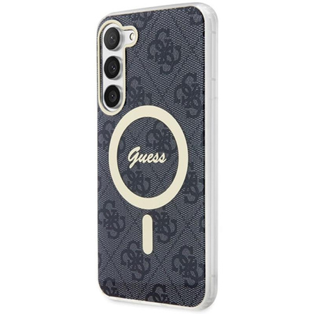 Guess 4G MagSafe - Samsung Galaxy S23+ Tasche (schwarz)