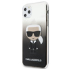 Karl Lagerfeld Iconic Karl Gradient - iPhone 11 Pro Max Tasche (schwarz)