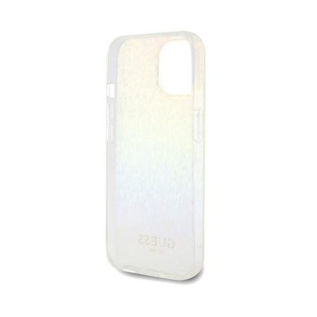 Guess IML Faceted Mirror Disco Iridescent - iPhone 14 tok (Irizáló)
