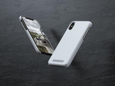 Nordic Elements Original Idun - Materiálové pouzdro pro iPhone Xs Max (světle šedé)