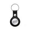 Crong Leather Case with Key Ring – Skórzany brelok do Apple AirTag (czarny)
