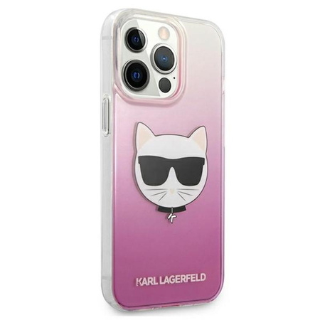 Karl Lagerfeld Choupette Head  - Case for iPhone 13 Pro Max (Pink)