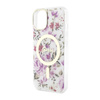 Guess Flower MagSafe - Case for iPhone 14 Plus (Transparent)