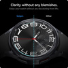 Spigen GLAS.TR EZ FIT - Tvrzené sklo pro Samsung Galaxy Watch 6 Classic 43 mm (2 ks)