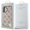 Guess Peony Script MagSafe – Hülle für iPhone 16 (braun)