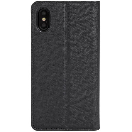 Krusell Malmo 4 Card Foliocase - iPhone X case with card pockets + stand up (black)