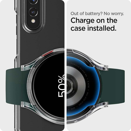 Spigen Ultra Hybrid – Obudowa do Samsung Galaxy Watch 4 / 5 40 mm (Przezroczysty)