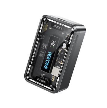 WEKOME WP-395 Vanguard Series - Powerbank 10000 mAh Super Charging PD 20W + QC 22.5W (Schwarz)
