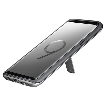 Samsung Protective Standing Cover - Samsung Galaxy S9 Case with Stand (silver)