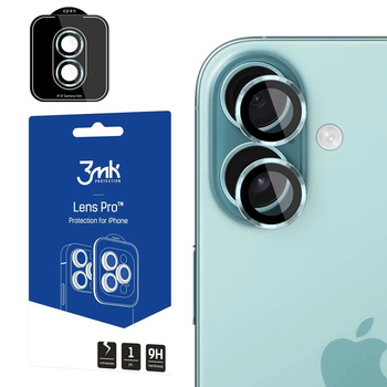 3mk Lens Protection Pro - Sklo na objektiv fotoaparátu iPhone 17 (Green)