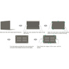 PURO Clip On - Obudowa Macbook Air 13" (M1 2021 / 2020 / 2018) (przezroczysty)