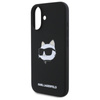 Karl Lagerfeld Silicone Choupette Head Print MagSafe - Case iPhone 16 (black)