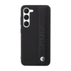 BMW Leather Textured & Stripe - Case for Samsung Galaxy S23 (Black)