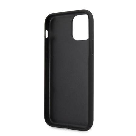 Guess Croco Case - Coque pour iPhone 11 Pro Max (Noir)
