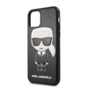 Karl Lagerfeld Iconic Karl Embossed Fullbody - iPhone 11 Pro Tasche (Schwarz)