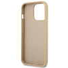 Guess Saffiano Triangle Logo Case - iPhone 13 Pro Case (beige)