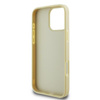 Karl Lagerfeld Metal Signature - Etui iPhone 16 Pro (złoty)