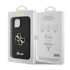 Coque Guess Glitter Script Big 4G - iPhone 15 Plus Case (noir)